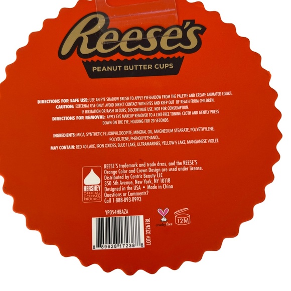 Reese's Peaunt Butter Cups Eyeshadow Palette New Opened Tasty Candy - Picture 2 of 6